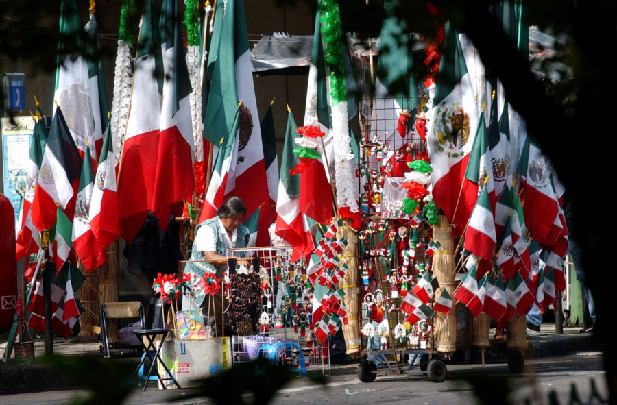 Banderitas mexicanas