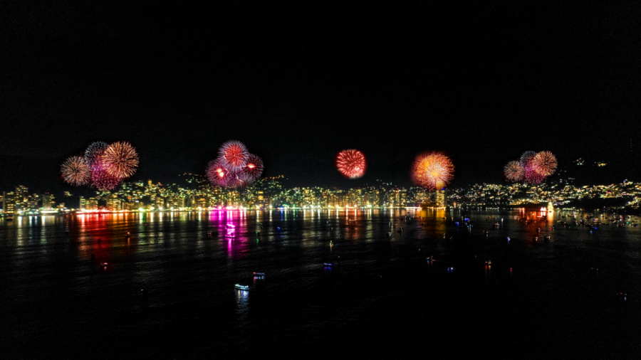 fin de año en las costas mexicanas