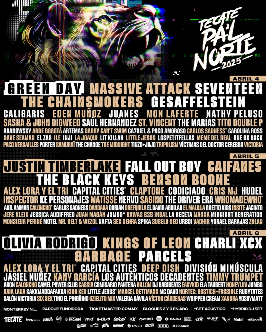 line up tecate pal norte