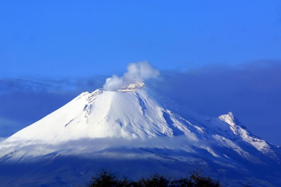 Científicos de la UNAM lograron establecer una radiografía 3D del interior del volcán Popocatépetl