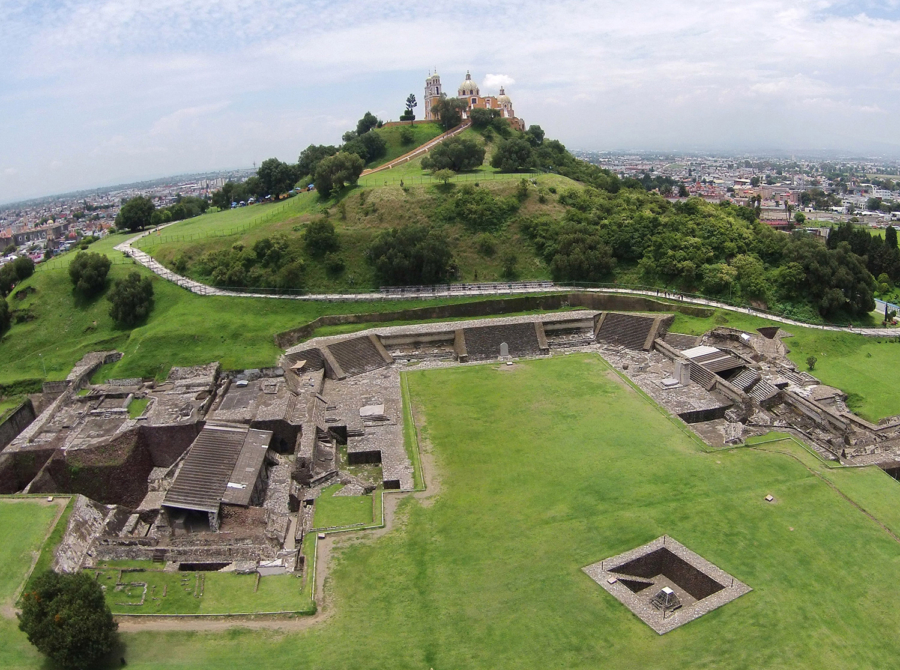 sitio arqueológico de Cholula, Puebla