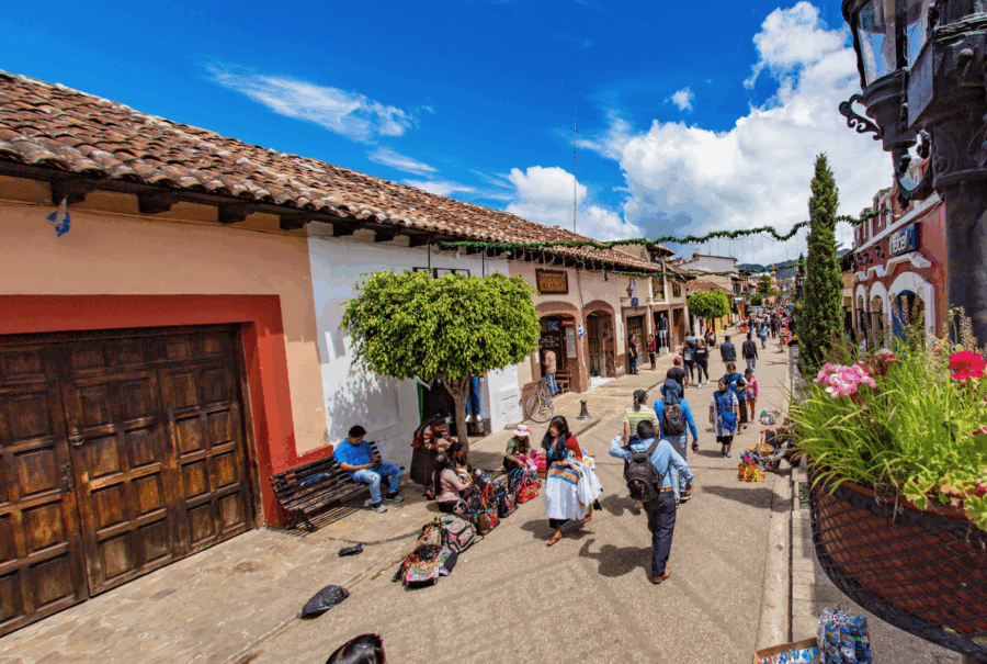 Andador turístico San Cristóbal de las Casas