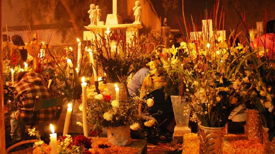 panteones día de muertos CDMX