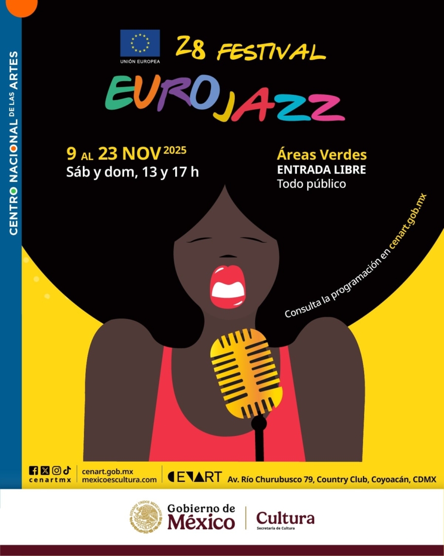 Los conciertos del Eurojazz 2025 están diseñados para que los asistentes puedan disfrutar del festival en distintos momentos del día. Facebook Centro Nacional de las Artes.