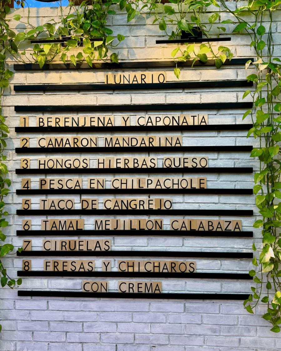 Menú