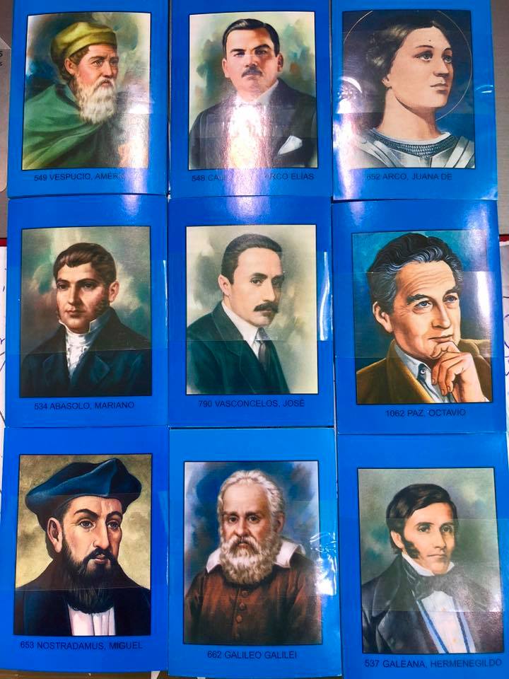 Las biografías formaron parte de la educación sentimental de varias generaciones. Facebook Papeleria Patty's.