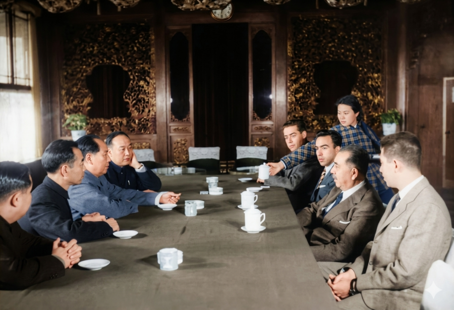 Lázaro Cárdenas y Mao Zedong