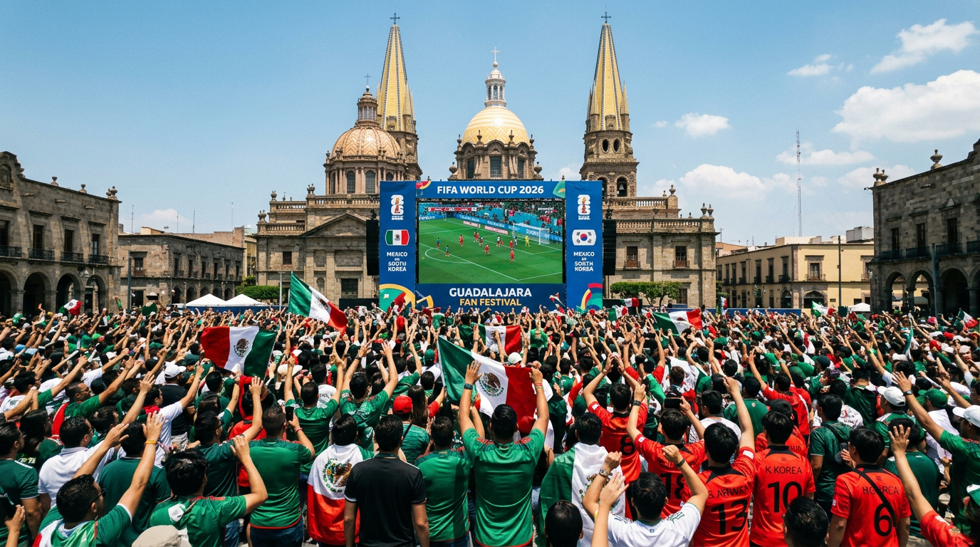 Así será el FIFA Fan Festival Guadalajara