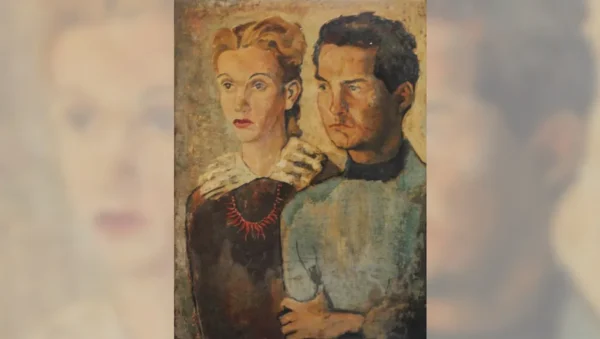 Retrato de Elena Garro y Octavio Paz