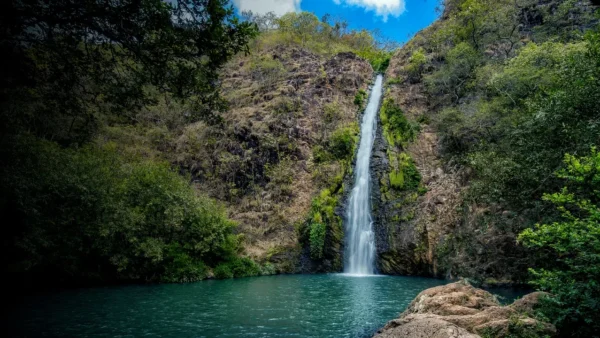 Cascada el cora en San Blas