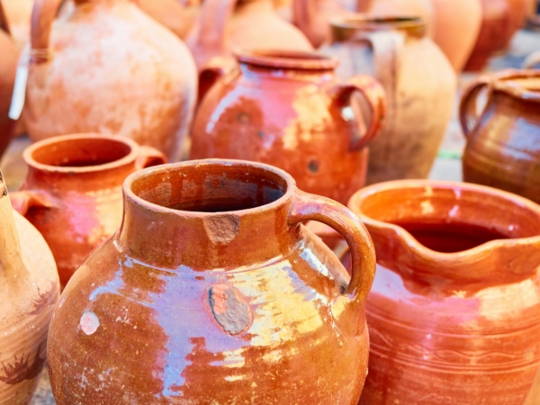 Macetas de barro de Amayuca