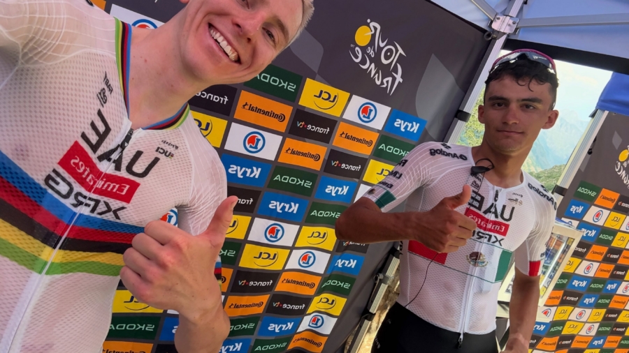 Aunque su principal función era respaldar a Tadej Pogačar, su rendimiento ya hacía pensar que también tendría oportunidades para buscar resultados propios. Facebook Le Tour de France.