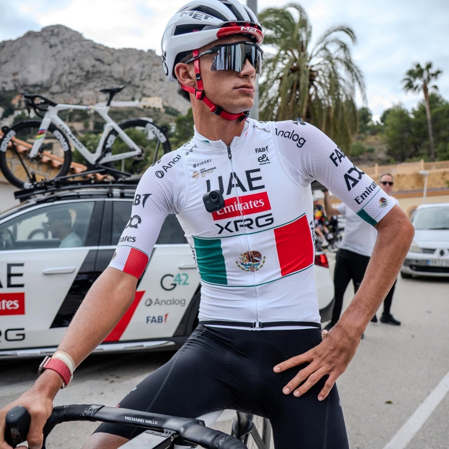 En 2019 ya había mostrado su potencial al obtener una medalla de plata en la contrarreloj individual de la Olimpiada Nacional. Facebook Isaac del Toro.
