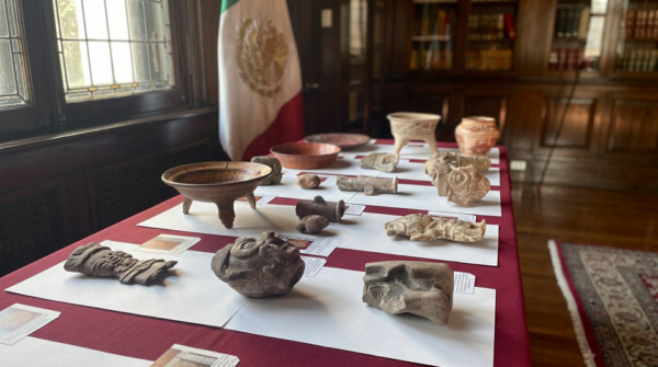 México recupera piezas arqueológicas