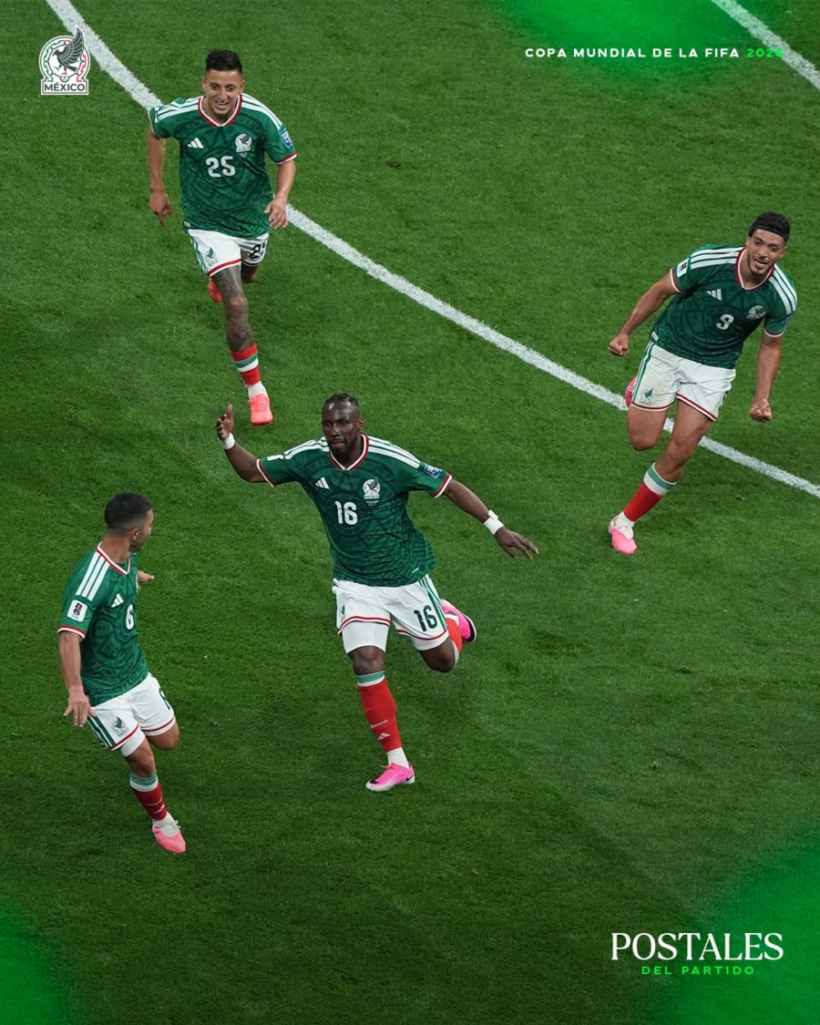 Julián Quiñones recibió su carta de naturalización en octubre de 2023 y un mes después se le convocó por primera vez por la Selección Mexicana. Facebook Selección Nacional de México.