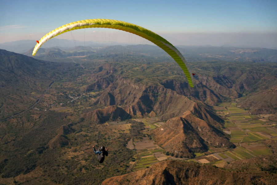 parapente en Volcanes de Nayarit