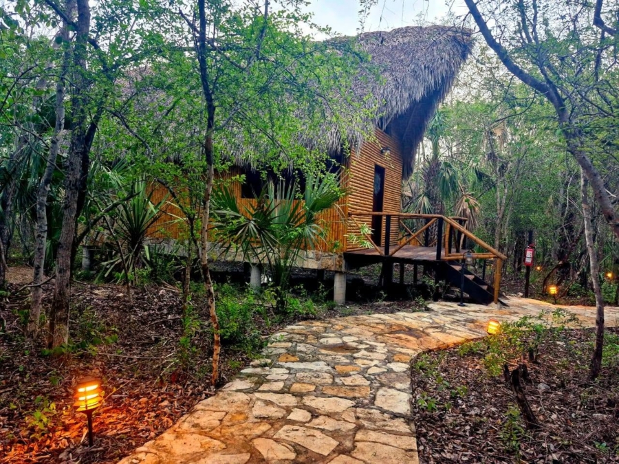hospedaje tének Huasteca Potosina