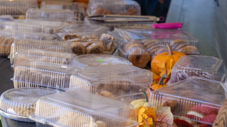 gastronomía menonita en el festival de otoño en cuauhtémoc