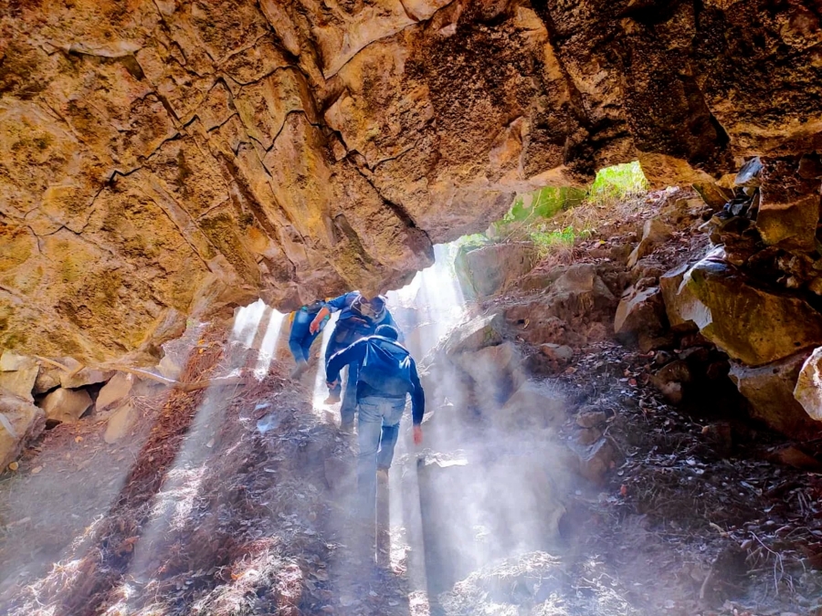 acrópolis del volcán coatepec en puebla