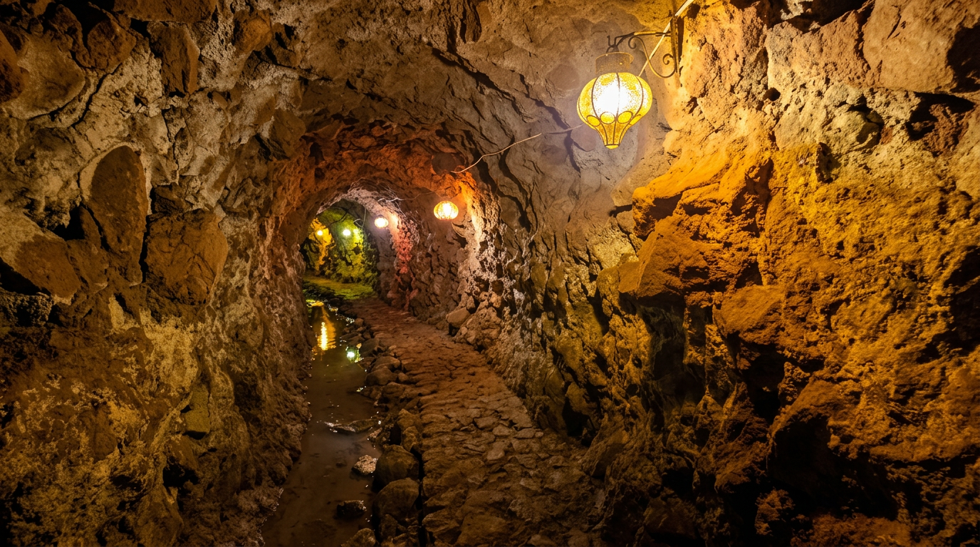 Grutas de Amatitán, una red de túneles bajo las calles del pueblo