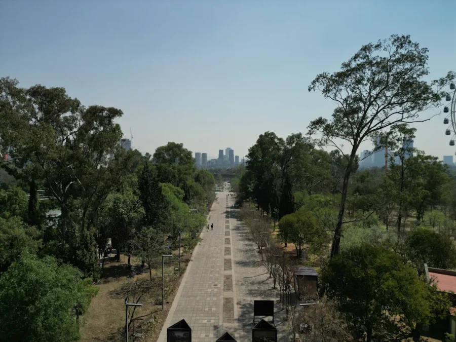 fuente de xochipilli en Chapultepec