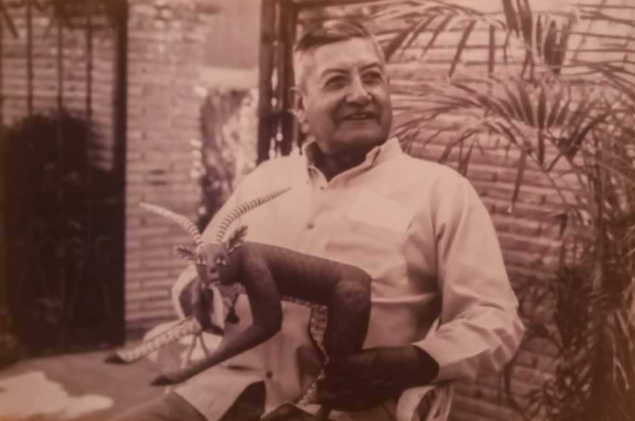 Durante la década de 1940, Manuel Jiménez vendía algunas de sus pequeñas esculturas en Oaxaca por apenas unos centavos. Facebook Museo de las Culturas de Oaxaca.