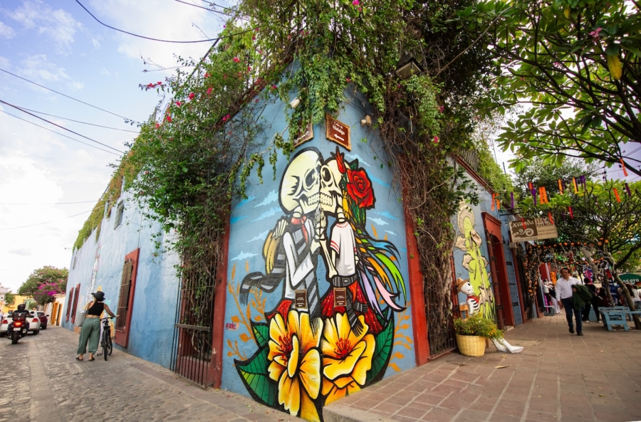 calles de jalatlaco en oaxaca
