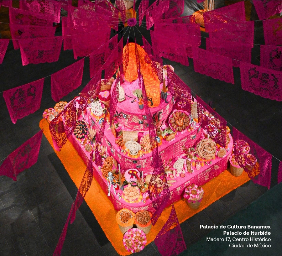 Altar monumental del Palacio de Iturbide