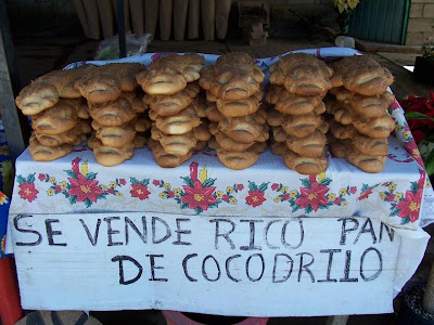 El pan de cocodrilo muestra así una faceta lúdica de la panadería del Estado de México. Pinterest.